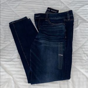 American Eagle Next Level Stretch Navy Skinny Jean